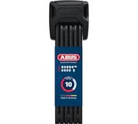 ABUS Antivol pliant Bordo 6000k/90 Bk Sh Noir 90 cm