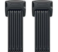 ABUS Antivol pliable Bordo 6000K avec support de serrure SH - jeu de 2 - antivols de vélo avec cylindre XPlus pour une haute protection contre les manipulations - niveau de sécurité 10 - 120 cm