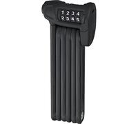 Antivol pliable ABUS Bordo Combo Lite 6150/85 avec sacoche - serrure à combinaison extra-légère en acier spécial - niveau de sécurité ABUS 6 - 85 cm - noir