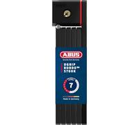 ABUS Antivol pliable Bordo uGrip 5700K SH avec support – Barreaux 5 mm – Niveau 7 – 80 cm – Noir