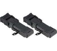 ABUS Antivol Pliant Bordo 6000K + Attache SH - TwinSet Fermeture Identique noir 90 cm