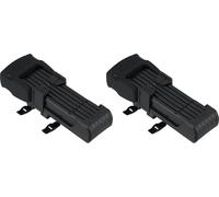 ABUS Antivol Pliant Bordo Granit 6500K TwinSet avec Attache SH noir 90 cm