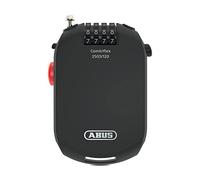 ABUS Antivol spécial Combiflex 2503/120 - Convient pour sécuriser les bagages, les skis, les casques - 120 cm de câble en acier - avec code chiffré - Noir