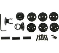 ABUS Support antivol pour vélo GH 50 - Support pour antivols en U - à Fixer sur Le Porte-Bagages, Noir
