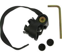 ABUS Attache TexKF Mini pour Antivols Chaîne, Câble et Steel-O-Flex noir 21-80 mm Durchmesser