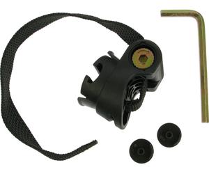 ABUS Attache TexKF Mini pour Antivols Chaîne, Câble et Steel-O-Flex noir 21-80 mm Durchmesser