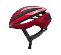 ABUS Aventor Casque Vélo Route, Rosso Racing Rouge