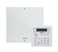 ABUS Centrale d'alarme filaire Terxon SX AZAA10000 – 10 zones programmables – Panneau LCD