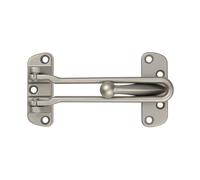 ABUS Barre de blocage SPN110-21W - Verrou de sécurité pour portes d'entrée et portes d'appartement - La protection contre la présence empêche la porte de s'ouvrir - nickel mat