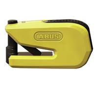 ABUS Bloque-Disque 8078 Detecto YE SRA SmartX 2.0 - Antivol de Moto Intelligent - Ouverture Via Smartphone - Alarme 100 DB - Niveau de sécurité 18 - Jaune