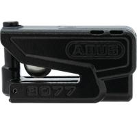 ABUS Bloque-disque Granit Detecto XPlus 8077 2.0 – Alarme et préalarme, acier trempé – Noir
