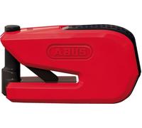 ABUS Bloque disque Granit Detecto SmartX 8078 2.0 pour motos - Antivol moto intelligent avec alarme 100 dB - Commande par App Niveau de sécurité 18 - Rouge