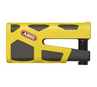 ABUS Bloque Disque Granit Sledg 77 Yellow - Antivol pour Moto avec Cylindre XPlus sécurisé et câble de Rappel - Niveau de sécurité 17 - Jaune