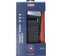 Abus - Bordo One 6500A - Antivol vélo pliable Noir + Support RC - 110 cm