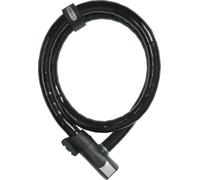 ABUS Antivol à câble Centuro 860 Steel-O-Flex – Support QuickSnap RBU – Noir 110 cm
