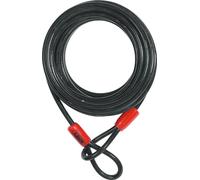 ABUS Câble en boucle Cobra 10 - Câble en acier gainé de plastique - Sécurité pour les accessoires de vélo et de moto - 10 mètres de long, 10 mm d'épaisseur