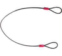 ABUS Câble en boucle Cobra 5/75 - Câble en acier gainé de plastique - Sécurité pour les accessoires de vélo et de moto - 75 cm de long, 5 mm d'épaisseur