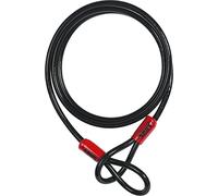 ABUS Câble en boucle Cobra 5/75 - Câble en acier gainé de plastique - Sécurité pour les accessoires de vélo et de moto - 75 cm de long, 5 mm d'épaisseur