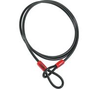 ABUS Câble en boucle Cobra 8 - Câble en acier gainé de plastique - Sécurité pour les accessoires de vélo et de moto - 2,5 mètres de long, 8 mm d'épaisseur
