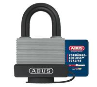 ABUS 502613-70AL/45_GRIS_B Candado aluminio 45 mm recubierto de vinilo Gris blister