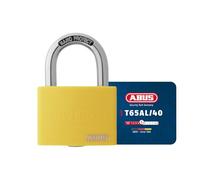 ABUS Cadenas à Arceau T65AL/40 myLOCK - Aluminium, Niveau 5, Jaune
