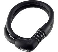 ABUS Cadenas à câble blindé Steel-O-Flex Tresorflex 6615C - Cadenas à Combinaison en câble d'acier avec Blindage en Douilles d'acier - Niveau de sécurité 5