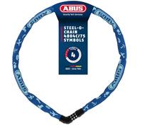 Abus 4804c/75 Symbols Chain Lock Bleu 75 cm Blue