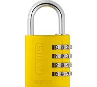 ABUS Cadenas à combinaison 145/40 – Aluminium, code réglable, niveau ABUS 4 – Jaune