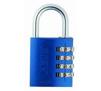 ABUS Cadenas à Combinaison 145/40 - Corps Aluminium, Code 4 Chiffres