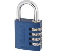 ABUS Cadenas antivol à combinaison 4 Chiffres - Bleu 145/40 bleu