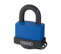 ABUS Cadenas Aqua Safe 70IB/45 en laiton - résistant aux intempéries - anse en acier inoxydable pour une protection supplémentaire contre la corrosion - enrobage plastique - de sécurité ABUS 5