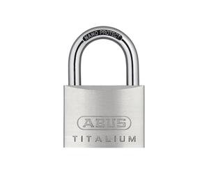 ABUS Cadenas cylindrique 64TI/60 largeur du corps de verrou 60 mm Titalium fe...