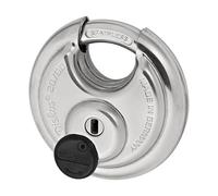 ABUS Cadenas Diskus 20/80 – Résistant aux intempéries, Soudure Diskus, Sécurité ABUS 9 – Argenté