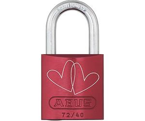 ABUS Cadenas en aluminium 72/40 LoveLock 3, 09743