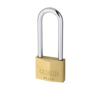 ABUS Cadenas 65/40HB63 — corps laiton, anse haute en acier trempé, sécurité 5