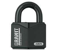 ABUS Cadenas Granit 35057 – Acier cémenté, anse protégée – Noir