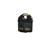 ABUS Cadenas Granit 37/60 – acier trempé, cylindre ABUS-Plus, sécurité 10, noir