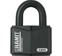 ABUS Cadenas Granit 37/70 Cadenas Premium pour usage intensif - Niveau de sécurité 10 - avec 2 clés - noir - 20117 70mm