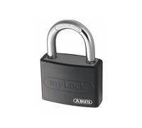 Abus Cadenas Mécanique T65AL/40Mm Aluminium Noir ABU65AL40BLA