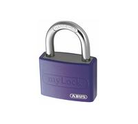 Abus Cadenas Mécanique T65AL/40Mm Violet Clé Identique 6401 Ab