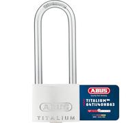 ABUS Cadenas Titalium 64TI/40HB63 à anse haute - Cadenas pour cave à corps en aluminium spécial - anse en acier trempé - niveau de sécurité 5