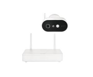 ABUS Caméra à Batterie Pro avec Station de Base PPIC91000 | Compatible avec PPIC91000 - Support avec tête sphérique inclus, câble USB-C 3 m, charge de 0 à 45°C