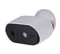 Abus Caméra de Surveillance sans Fil PPIC90520 WiFi HD pour intérieur et extérieur - Vision Nocturne - Angle de Vue 120 degrés - 100% sans Fil - Blanc - 87916