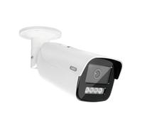 ABUS Caméra IP tube IPCA64512A | 4 MPx (2,8 mm, IR/WL) - Pleine couleur jour/nuit, détection d'objets humain et véhicule, IP67, PoE