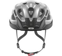 ABUS Casque de ville Aduro 2.0 – polyvalent avec lumière – unisexe – Glare Silver S Gris