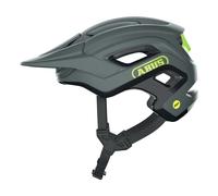 ABUS Casque VTT Cliffhanger MIPS – Grandes ouvertures, protection MIPS – Concrete gris