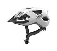 ABUS Casque de vélo Aduro 3.0 - Casque de ville sportif au design élégant pour usage quotidien et sportif - pour hommes et femmes - Blanc, taille L