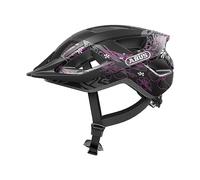 ABUS Casque de vélo Aduro 3.0 - Casque de ville sportif au design élégant pour usage quotidien et sportif - pour hommes et femmes - Noir, taille M