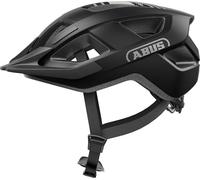 Casque de vélo ABUS Aduro 3.0 LED - Casque de ville sportif au design élégant pour tout le mondeAy et sportyTliche Touren - avec feu arrière - pour femmes et hommes - taille L, noir