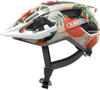ABUS Casque de vélo Aduro 3.0 LED - Casque de ville sportif au design élégant pour des tours quotidiens et sportifs - avec feu arrière - pour femmes et hommes